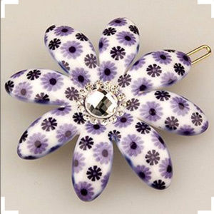 Vignette Violet Petal  Cubitas Picabia Barette